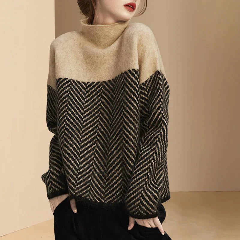 Leona | Turtleneck sweater Stilfuld komfort til efterår/vinter