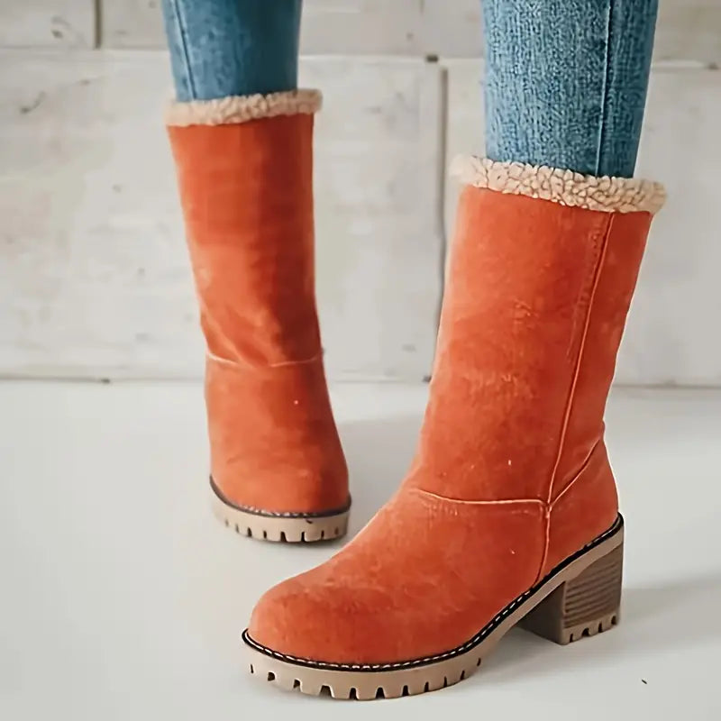 Fausta - Trendy Ankel Høje Støvler