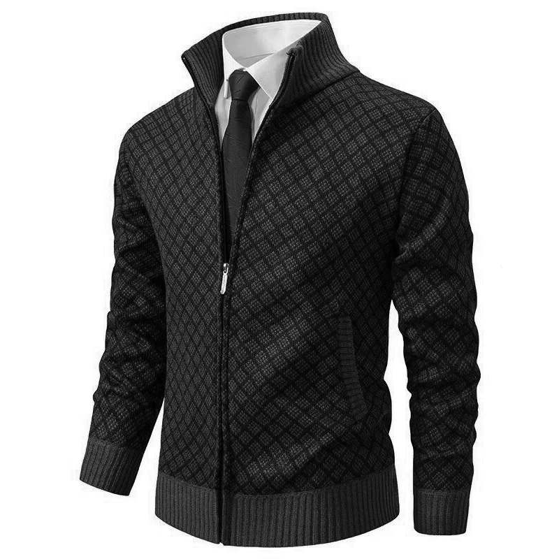 Trygve | Luksuriøs strikket sweater til mænd til stilfuld efterårs-/vinterkomfort