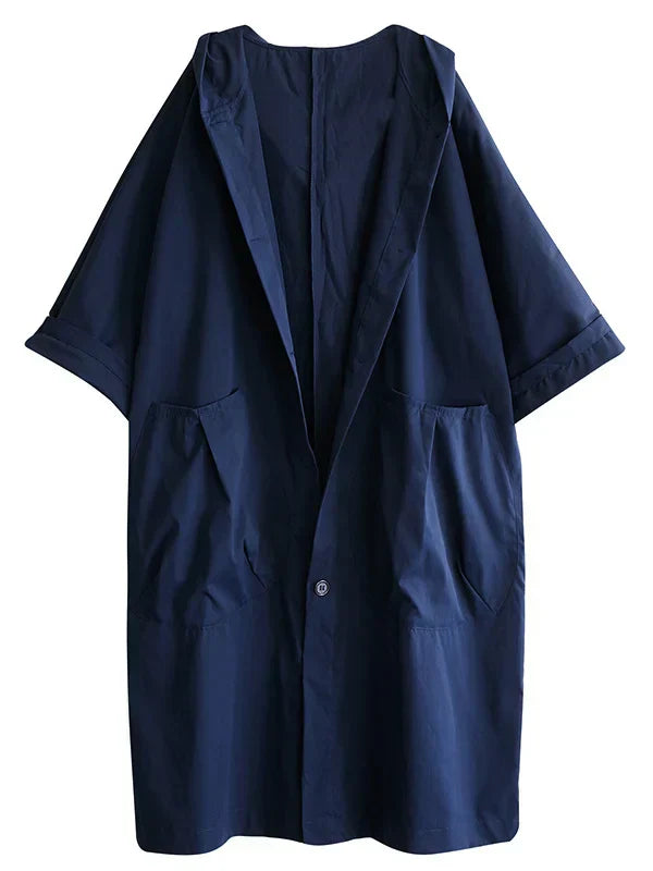 Audrey | Trenchcoat Med Hætte