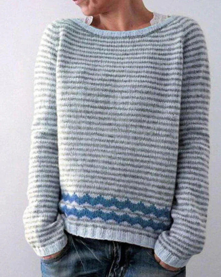 Adela | Stilfuld damestrikket sweater til hyggelige efterår/vinterdage