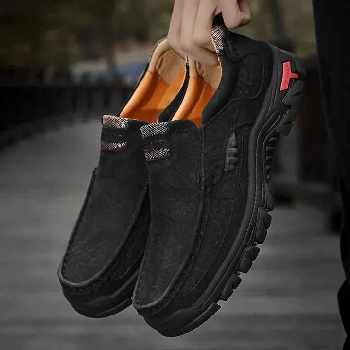 Ulige | Ortopædiske Sneakers i ægte læder til mænd for komfort og stil