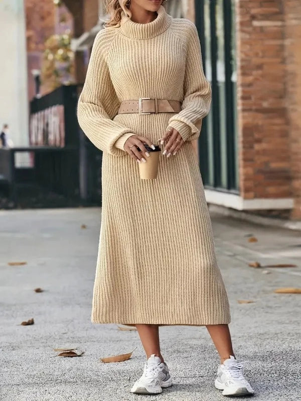 Amelia | Elegant sweaterkjole til kvinder Stilfuld vintertrøjekjole