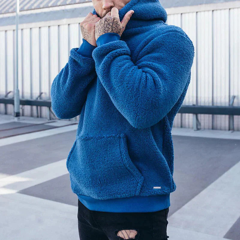 Einar | Langærmet Plush Hoodie – Ultimativ Komfort & Stil til Efterår/Vinter