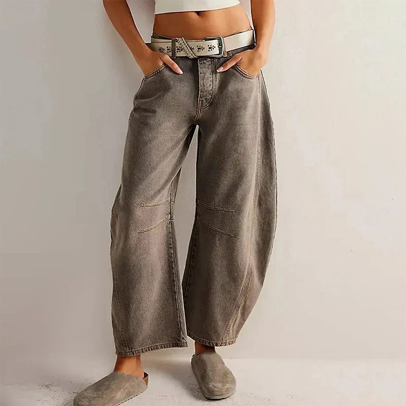Wiola - Afslappede Denim Bukser