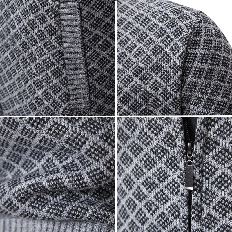 Trygve | Luksuriøs strikket sweater til mænd til stilfuld efterårs-/vinterkomfort