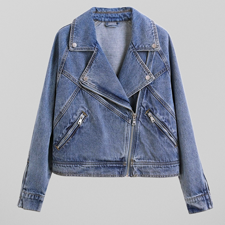 Yrsa | Chic vintage denimjakke til ubesværet Street Style