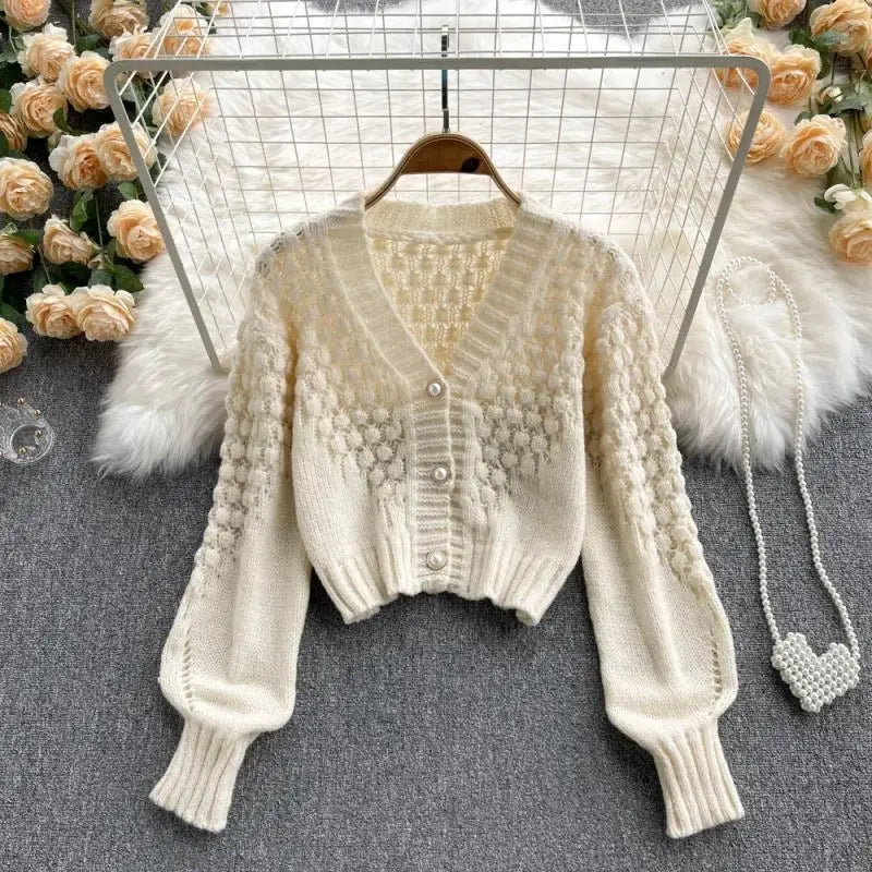 Amanda | Luksuriøs strikket sweater med V-hals til ubesværet stil