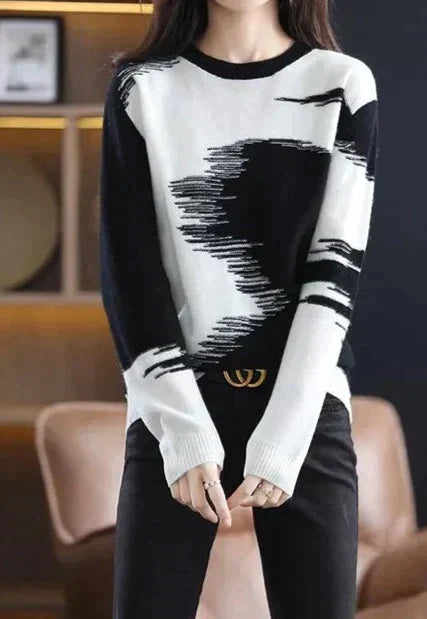 Yliana | Tie Dye Pullover Sweater Stilfuld og behagelig sweater til kvinder