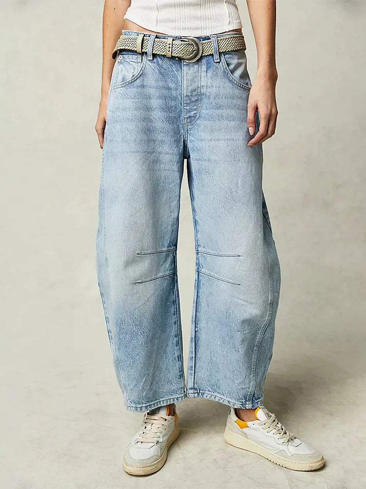 Wiola - Afslappede Denim Bukser