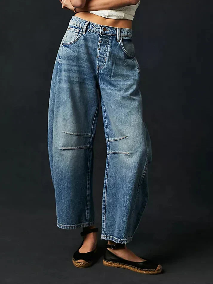 Wiola - Afslappede Denim Bukser