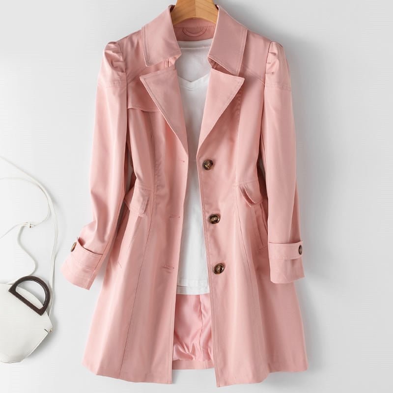 Benedikte | Chic sommertrenchcoat til kvinder – Elegant og stilfuld