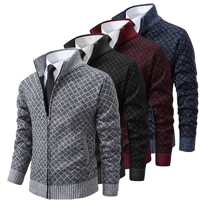 Trygve | Luksuriøs strikket sweater til mænd til stilfuld efterårs-/vinterkomfort