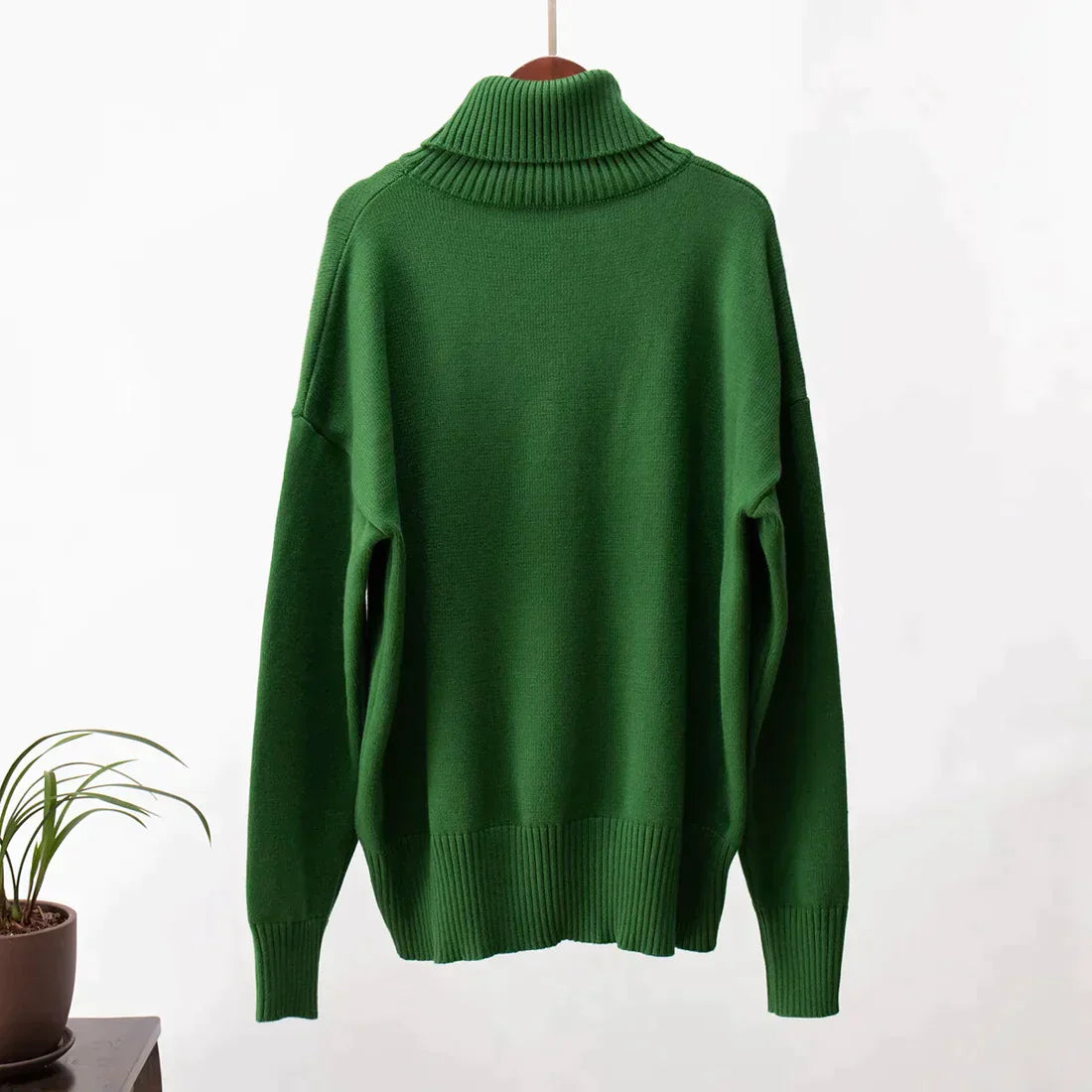 Lavinia | Kvinders hyggelig oversized rullekravetrøje til efterår/vinter