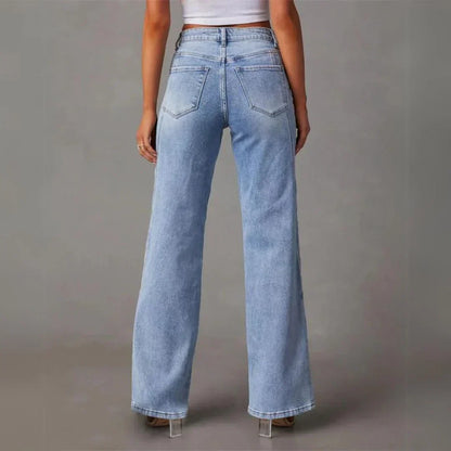 Lavinia - Klassiske Straight-Leg Jeans