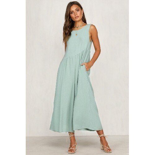 Greenlee - elegant jumpsuit med brede ben