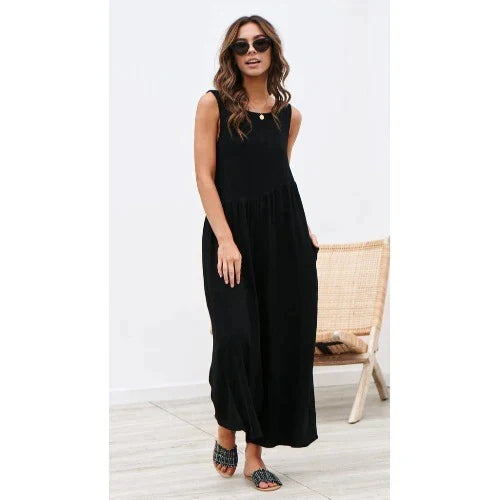 Greenlee - elegant jumpsuit med brede ben