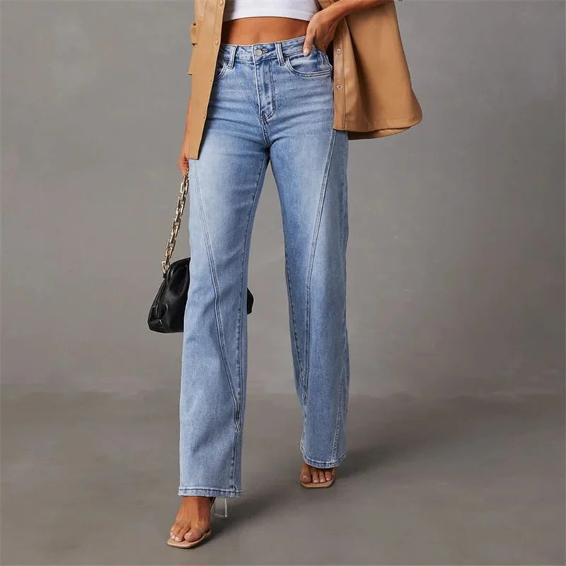 Lavinia - Klassiske Straight-Leg Jeans