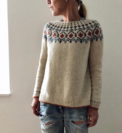 Anne-Mette | Unik sweater til kvinder, hyggelig og elegant til enhver lejlighed