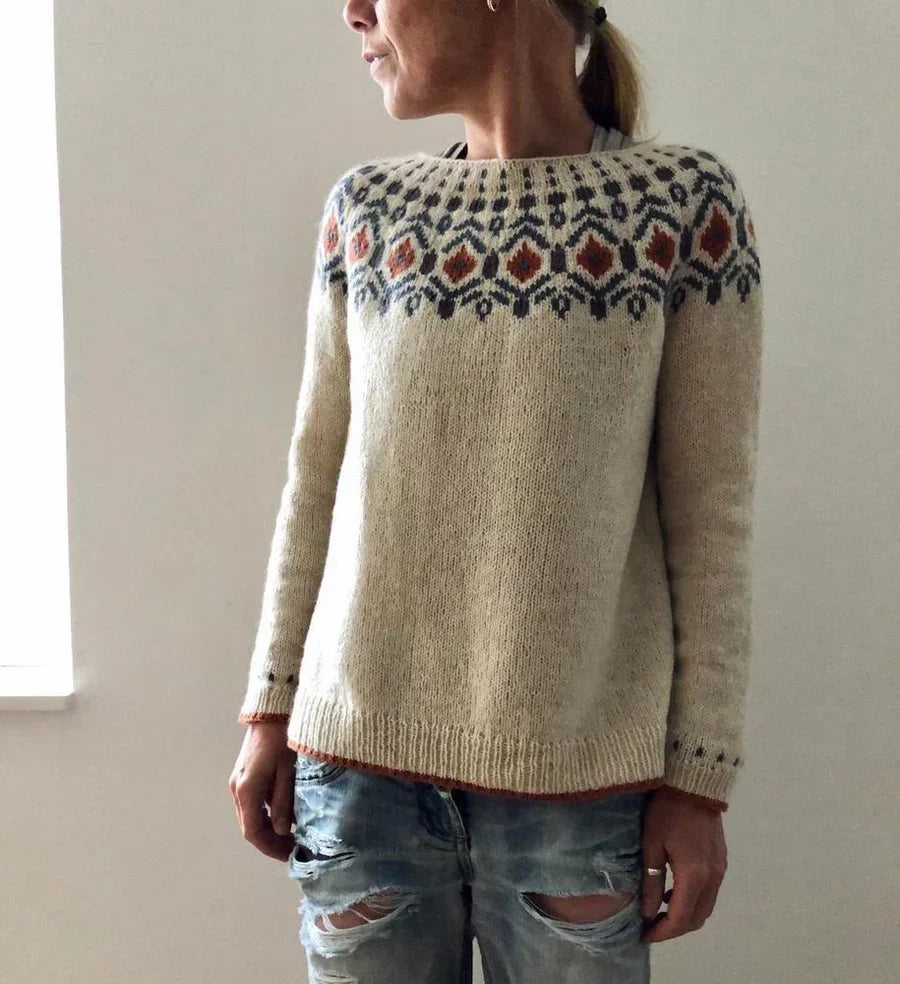 Anne-Sofie | Unik sweater til kvinder, hyggelig og elegant til enhver lejlighed