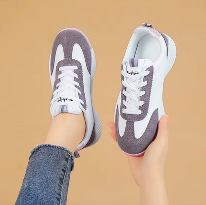 Nadia | Moderigtige sneakers med snørebånd til kvinder Stilfulde og komfortable