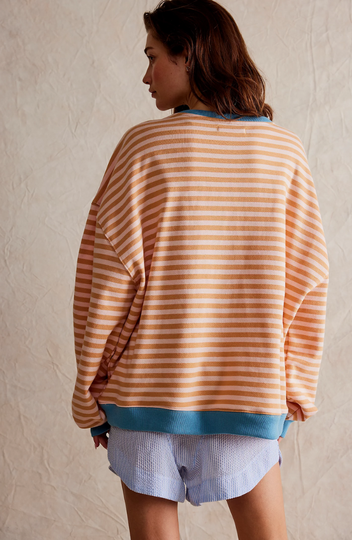 Hallie | Stribet Komfort Sweater