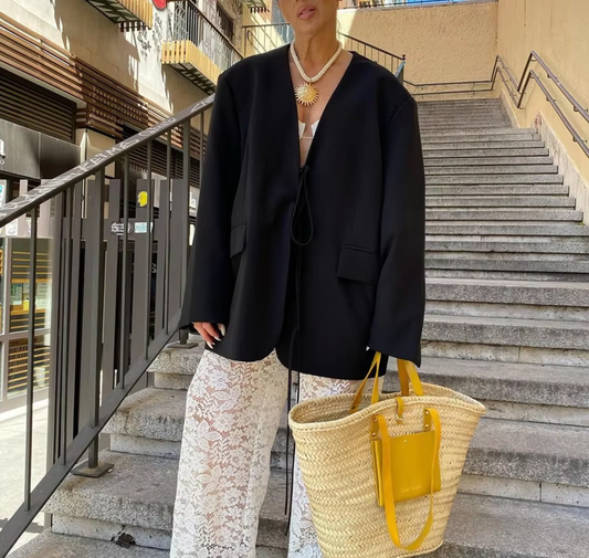 Gitte | Casual Oversize Blazer til Kvinder Komfort og alsidighed