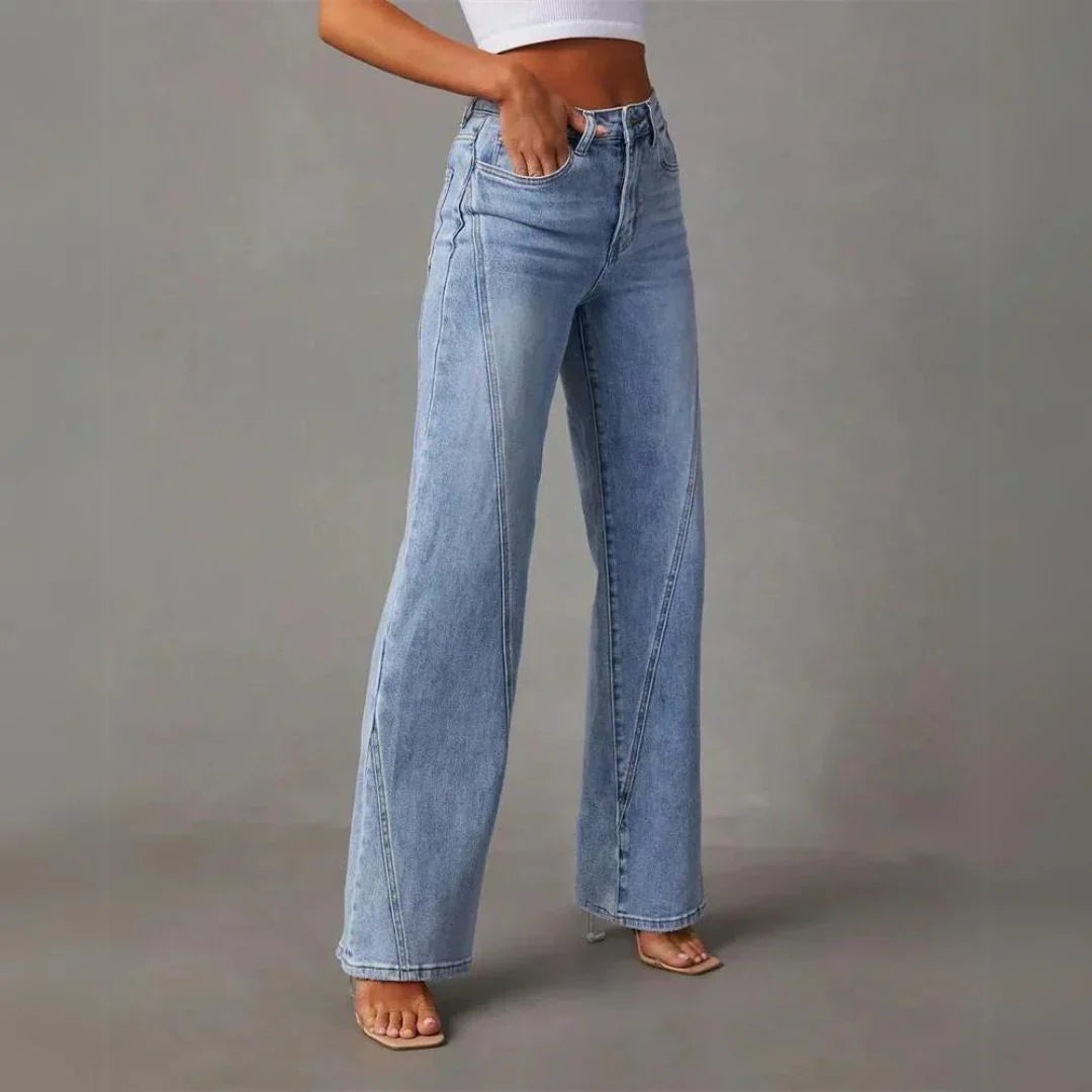 Lavinia - Klassiske Straight-Leg Jeans