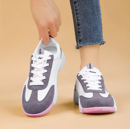 Nadia | Moderigtige sneakers med snørebånd til kvinder Stilfulde og komfortable