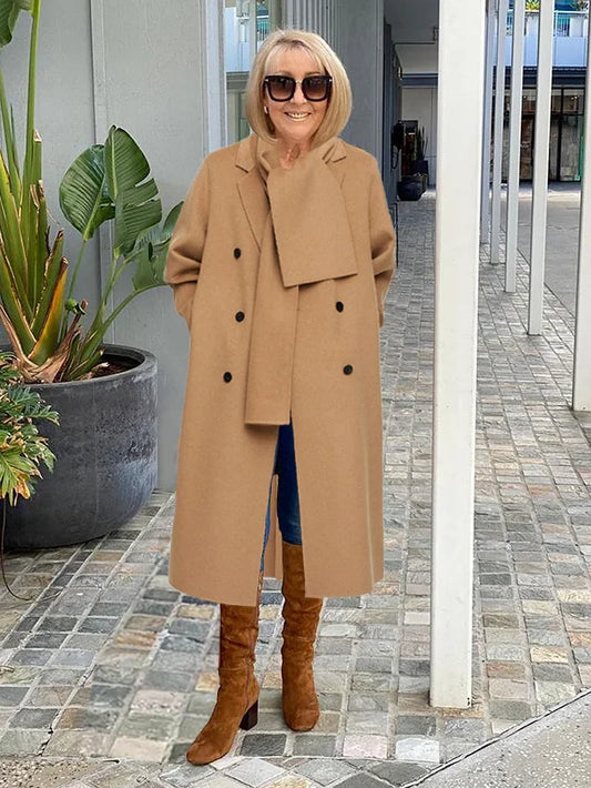 Desirée | Chic oversized vinterfrakke for ubesværet stil og komfort