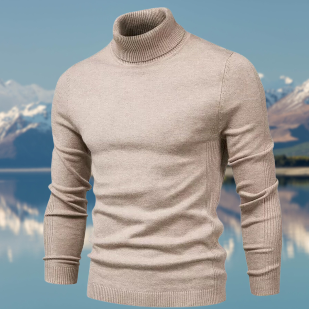 Keaton - Klassisk Rullekrave Sweater