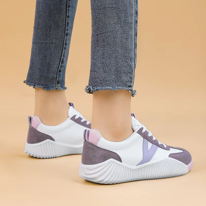 Nadia | Moderigtige sneakers med snørebånd til kvinder Stilfulde og komfortable