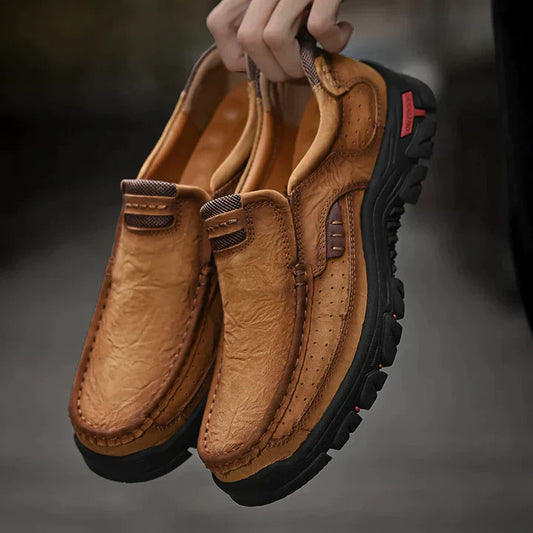 Ulige | Ortopædiske Sneakers i ægte læder til mænd for komfort og stil