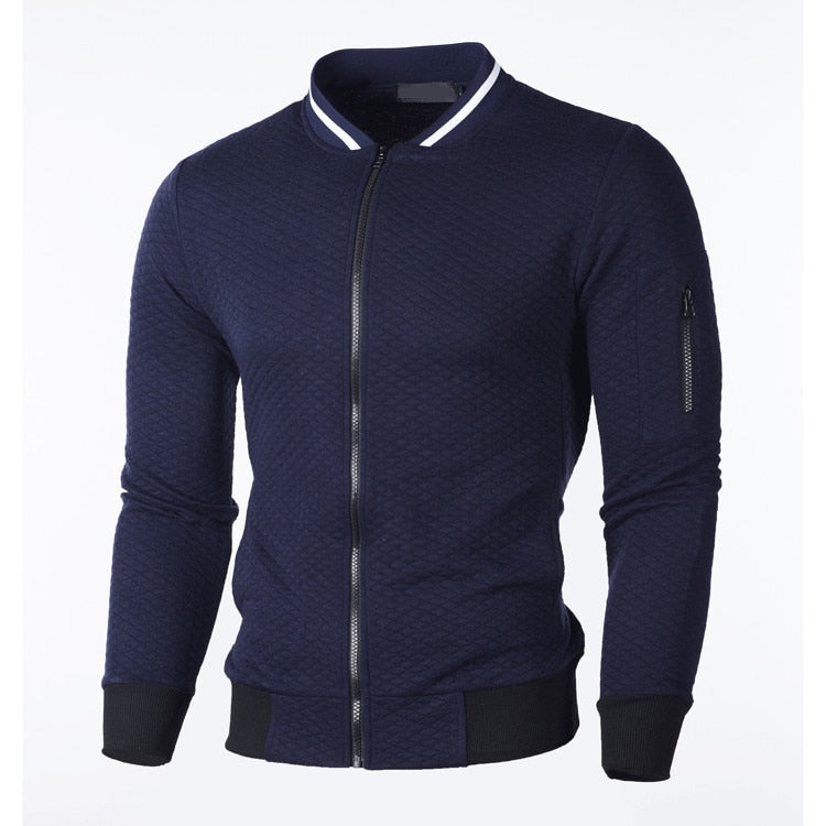 Jon | Sporty Slim Fit-jakke til mænd – Stilfuld komfort til Active Living