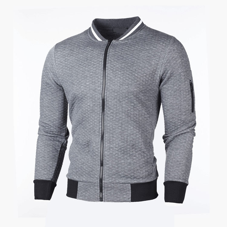 Jon | Sporty Slim Fit-jakke til mænd – Stilfuld komfort til Active Living