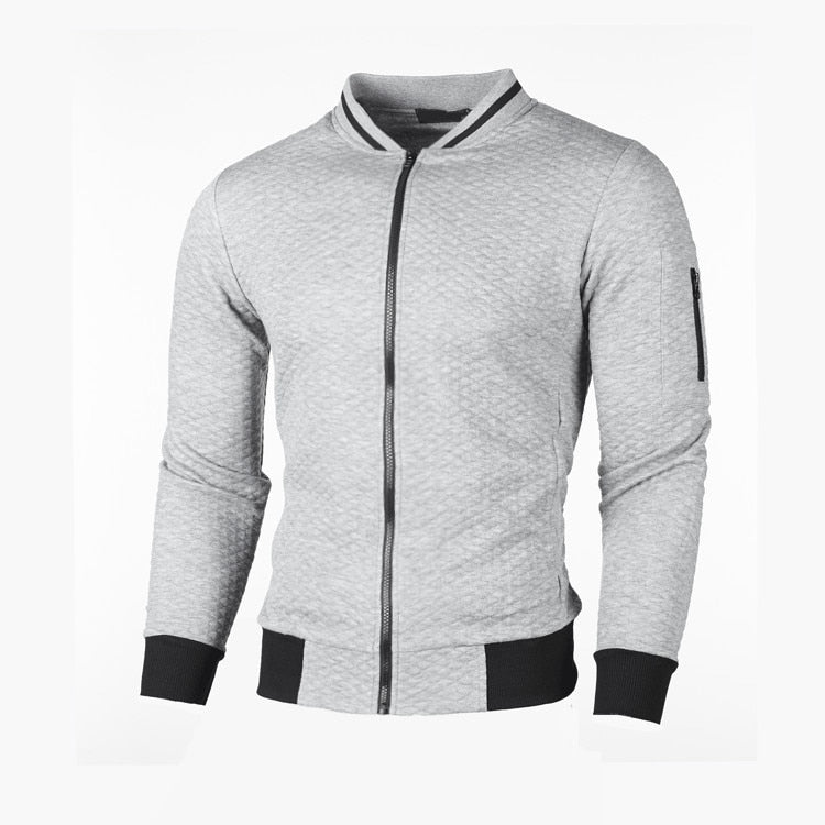 Jon | Sporty Slim Fit-jakke til mænd – Stilfuld komfort til Active Living