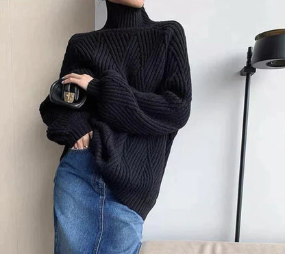 Anna Rullekrave Sweater