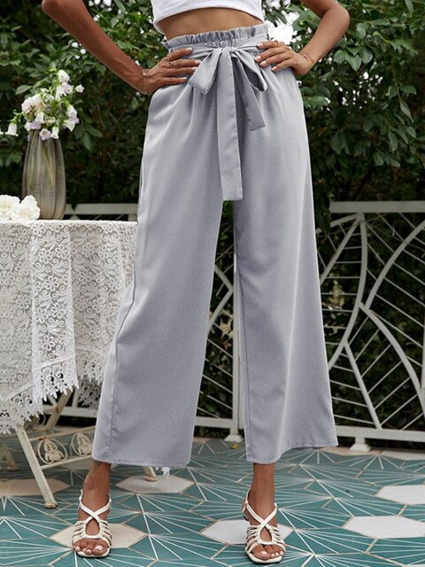 Cheryl - Stylish Pleated Wide-Leg Pants