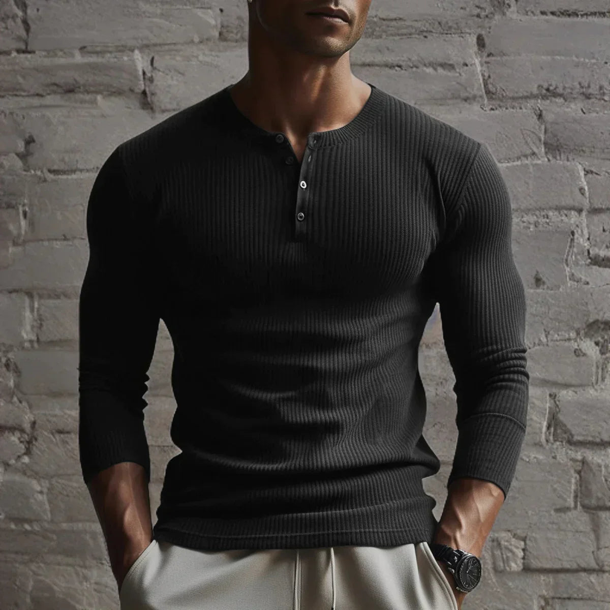 Johan | Men's Breathable Sweater Stylish Comfort for Spring & Summer