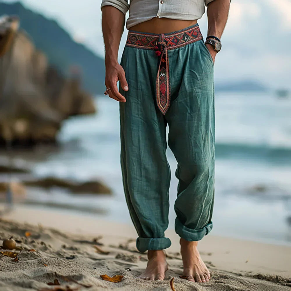 Wanessa - Kystinspirerede Casual Bukser