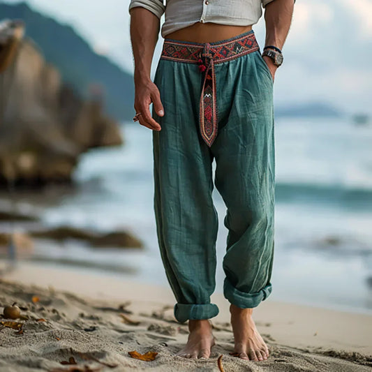 Wanessa - Kystinspirerede Casual Bukser