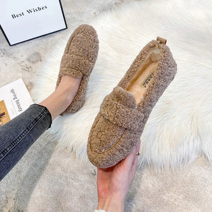 Maya | Plys Slippers Sko Hyggelige Slip-On sko for ultimativ komfort og varme