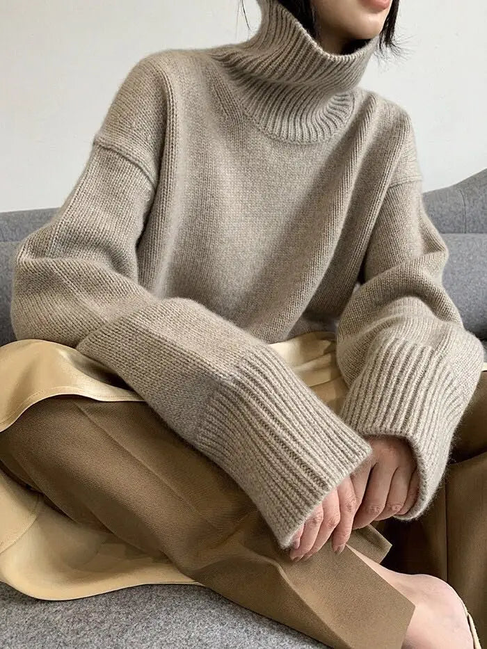 Jane | Cashmere sweater til kvinder Hyggelig og stilfuld efterår/vinter