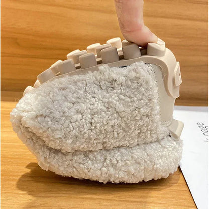 Maya | Plys Slippers Sko Hyggelige Slip-On sko for ultimativ komfort og varme