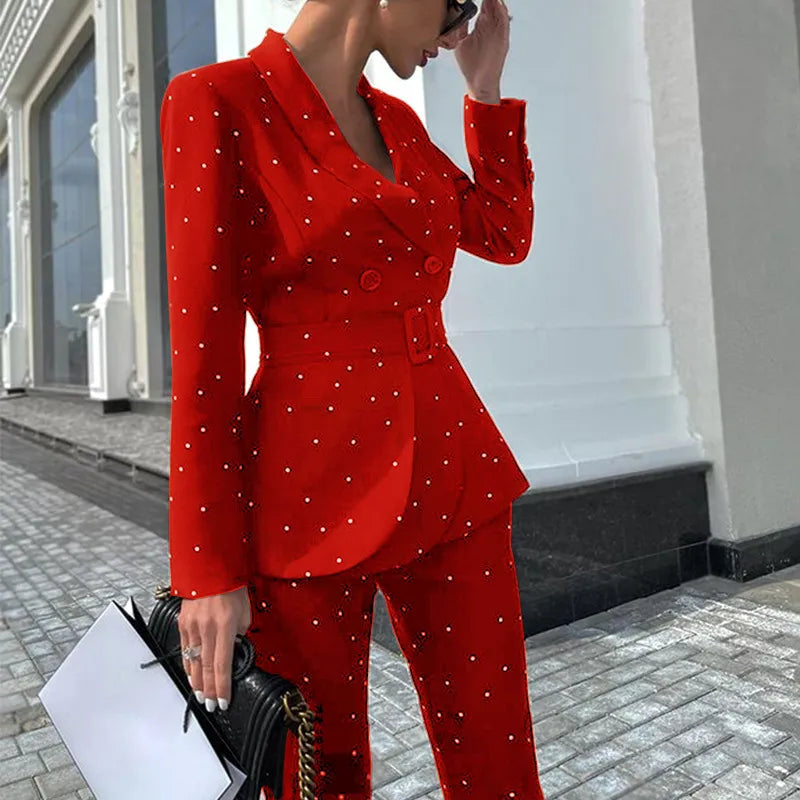 Wera - Elegant Blazer og Buksesæt