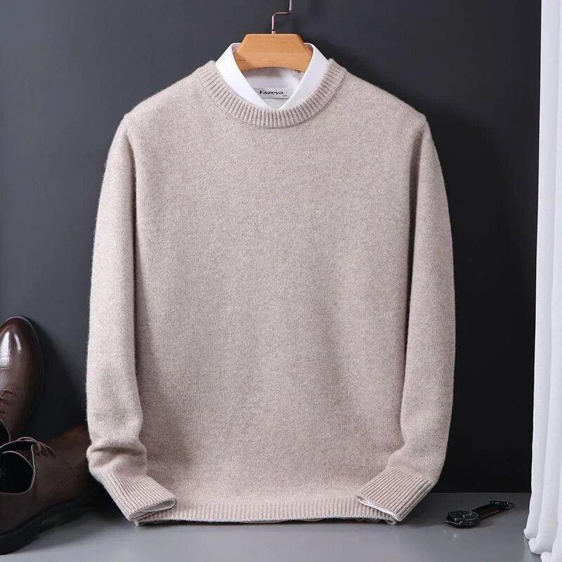 Jørgen | Løs Cashmere Sweater Premium Comfort & Stilfuld Casual Pasform til efterår og vinter