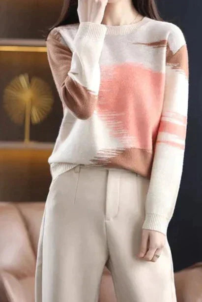 Yliana | Tie Dye Pullover Sweater Stilfuld og behagelig sweater til kvinder
