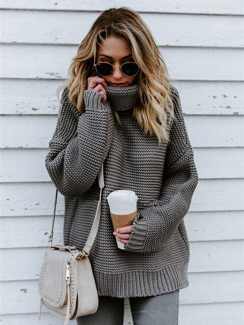 Khloe Løstsiddende Termisk Sweater