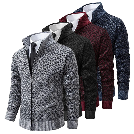 Trygve | Luksuriøs strikket sweater til mænd til stilfuld efterårs-/vinterkomfort